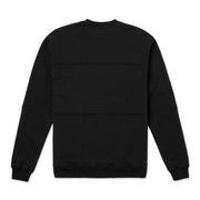 Vast Color Block Crewneck Sweatshirt - Black