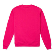 Vast Chenille Script Crewneck Sweatshirt - Vintage Fuchsia