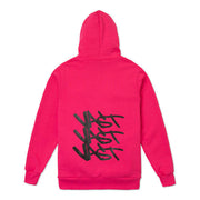 Vast Tag Zip Hoodie - VINTAGE FUCHSIA