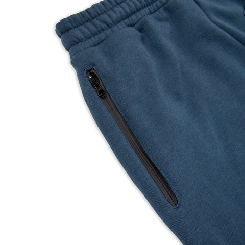 Vast Signature Lounge Shorts-Steel Blue