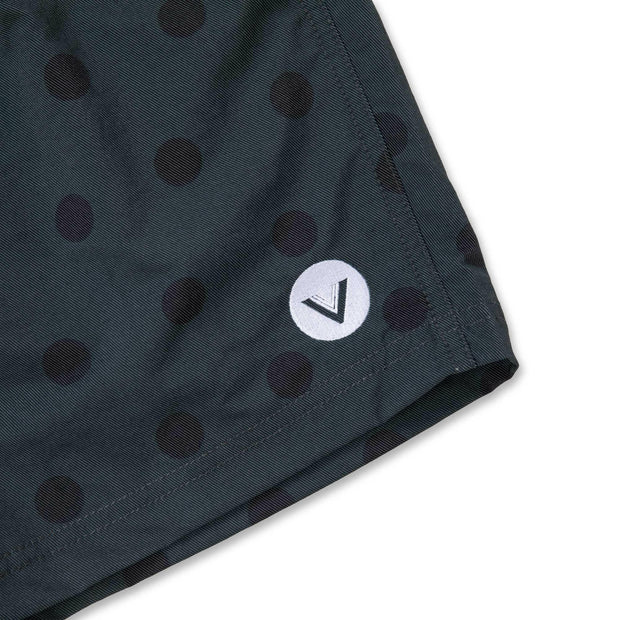 Vast Polka Dot Volleyshort-Grey