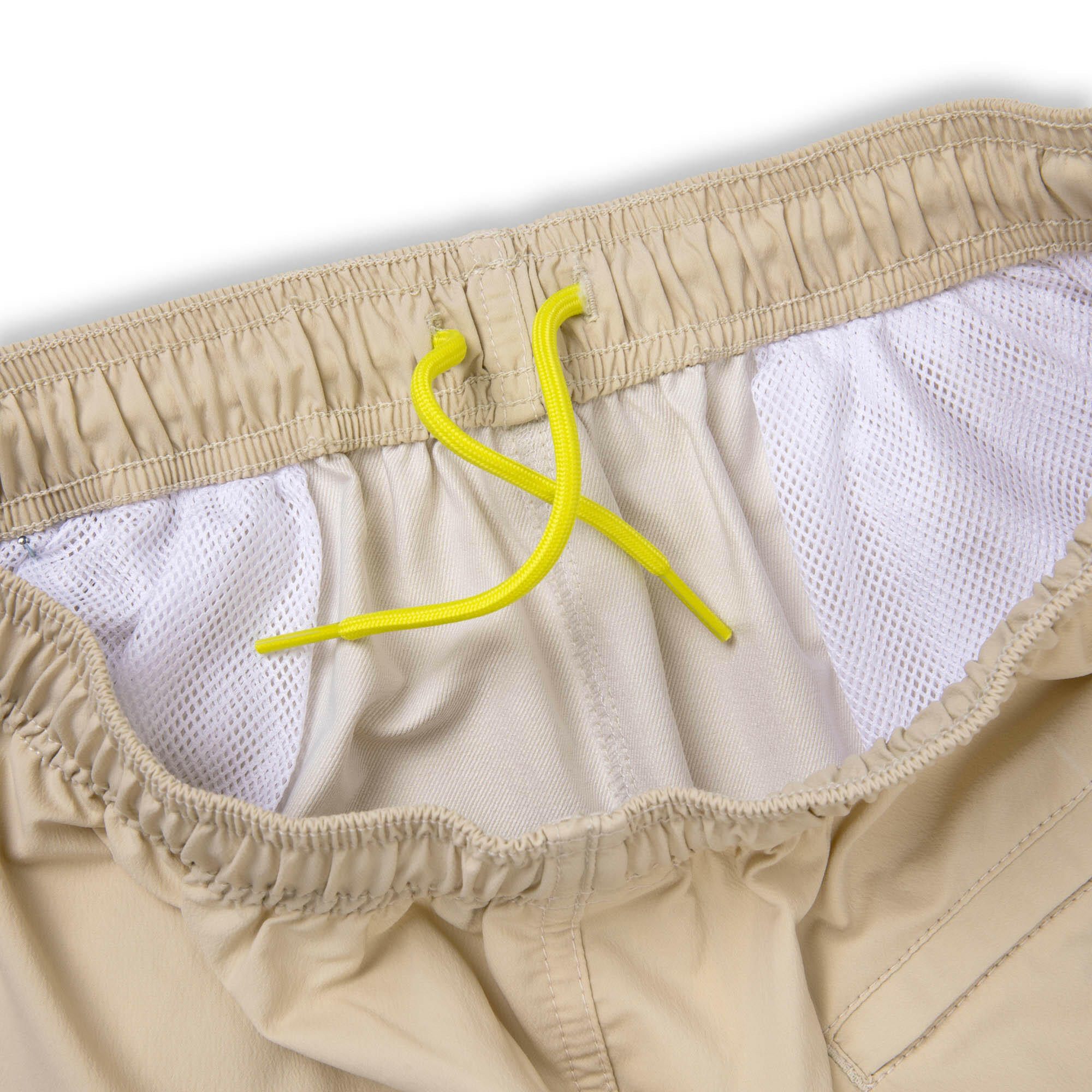 VAST 綁繩海灘褲 - 米白