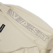 VAST x CJ Dunn 聯名連帽長袖大學T 奶油白