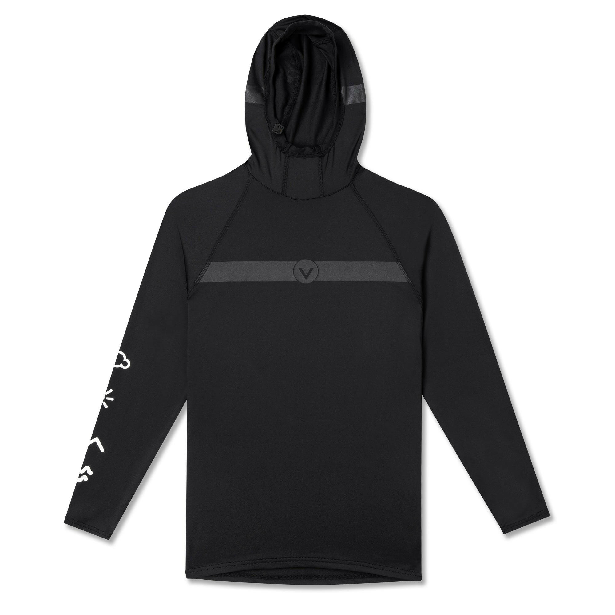 VAST Rash Guard 機能連帽防曬防磨長袖上衣，適合戶外與水上運動的高效防護裝備