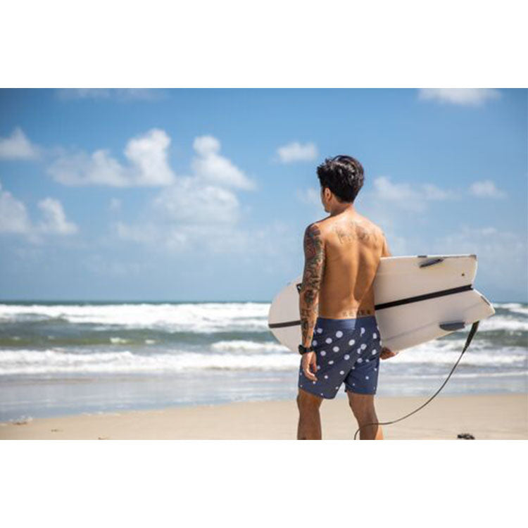 VAST Polka Dots 復古短版衝浪褲