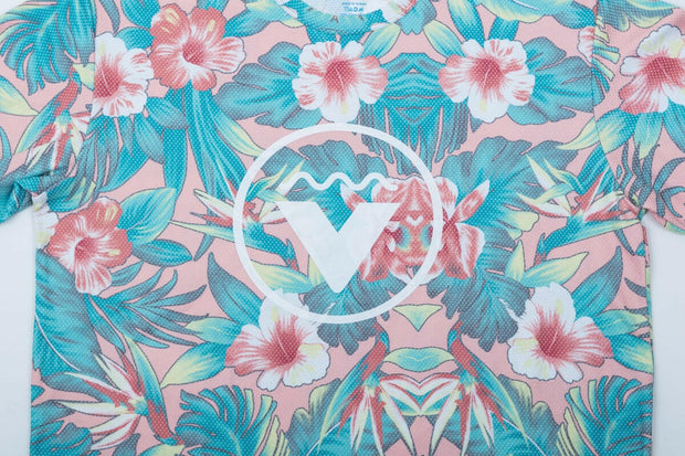 VAST Hisbiscus Floral 防曬機能衝浪T