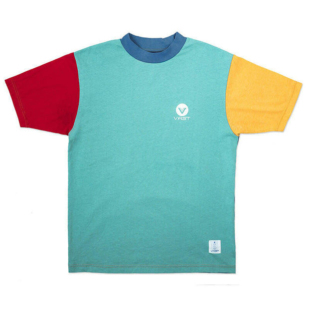 Vast Turtle Neck Blocked Tee 短袖T恤