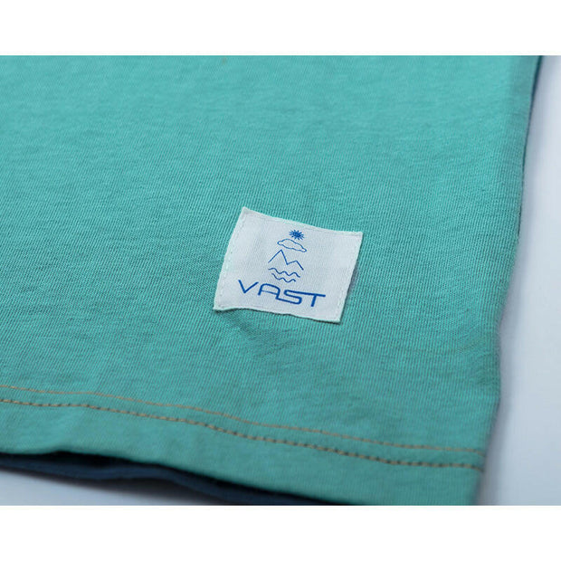 Vast Turtle Neck Blocked Tee 短袖T恤