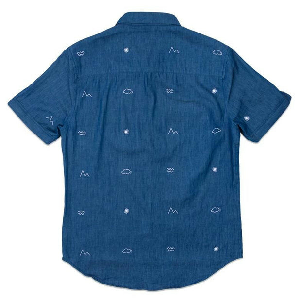 Vast Elements Chambray Button Up 短袖襯衫