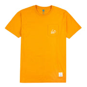 Vast Pocket Script Washed Tee - Ochre 短袖T恤