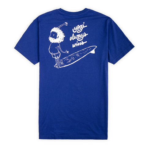 Vast Yogi Always Wins Tee - Blue 短袖T恤