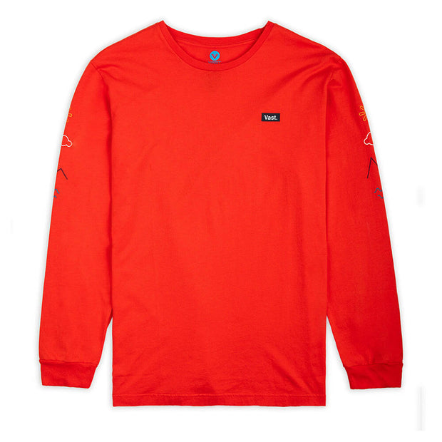 Vast Elements Long sleeve - Red