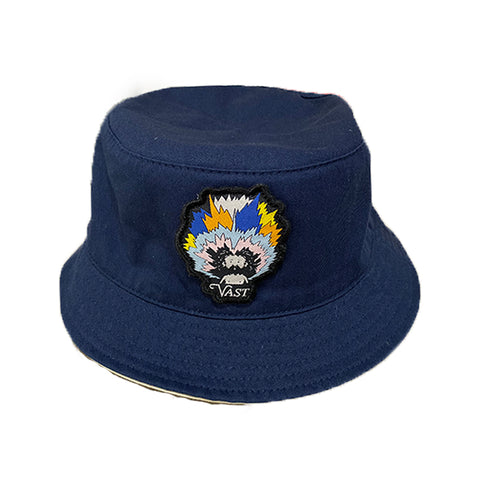Vast Reversible Bucket Hat Navy/Khaki