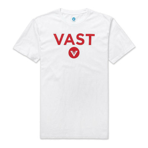 Vast Logo Tee - White 短袖上衣