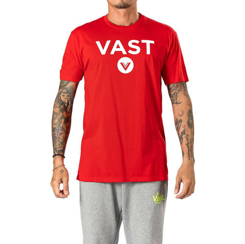 Vast Logo Tee - Red 短袖T恤