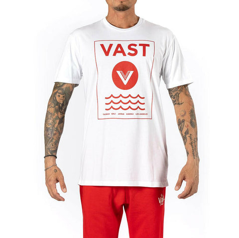 Vast Sunset Tee - White