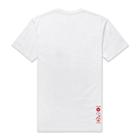 Vast Sunset Tee - White