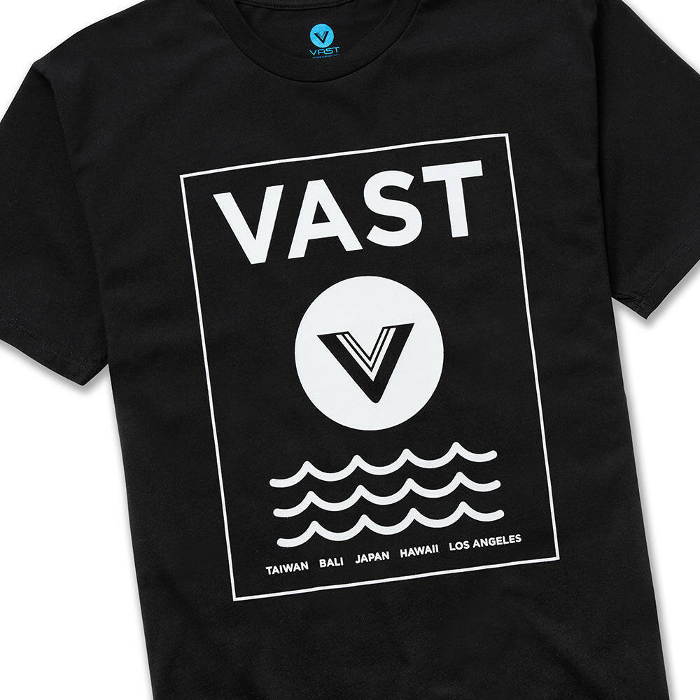Vast Sunset Tee - Black