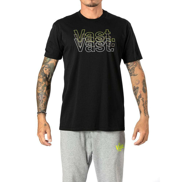 Vast Blur Tee - Black