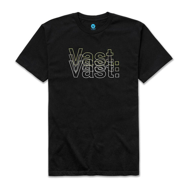 Vast Blur Tee - Black
