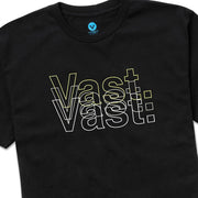 Vast Blur Tee - Black
