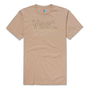 Vast Blur Tee - Hazelnut