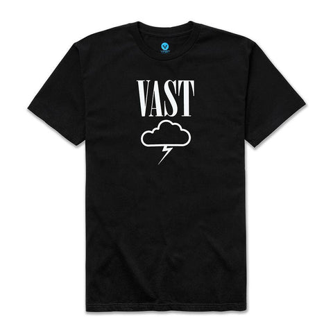 Vast Thundercloud Tee- Black