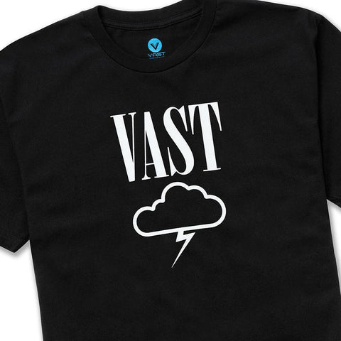 Vast Thundercloud Tee- Black