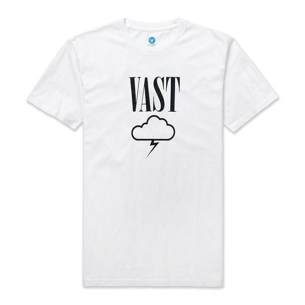 Vast Thundercloud Tee- White