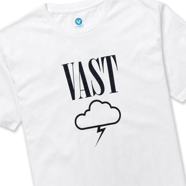 Vast Thundercloud Tee- White