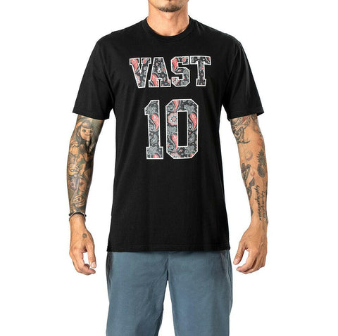 Vast 10 Tee- Black