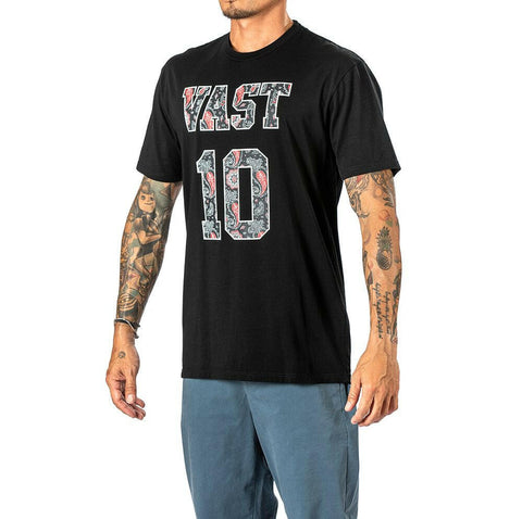 Vast 10 Tee- Black