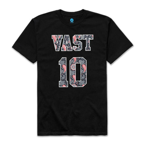 Vast 10 Tee- Black