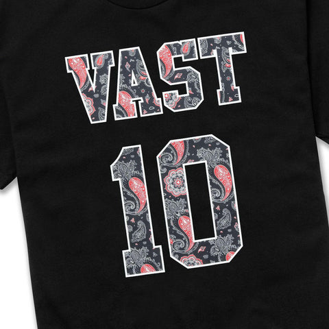 Vast 10 Tee- Black