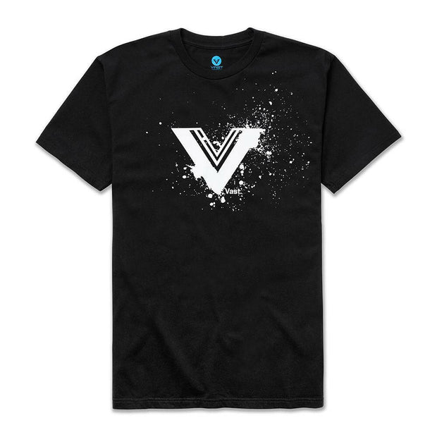 Vast Splat Tee - Black
