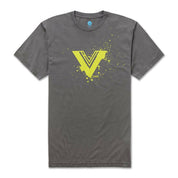 Vast Splat Tee - Charcoal