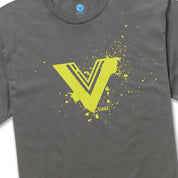 Vast Splat Tee - Charcoal