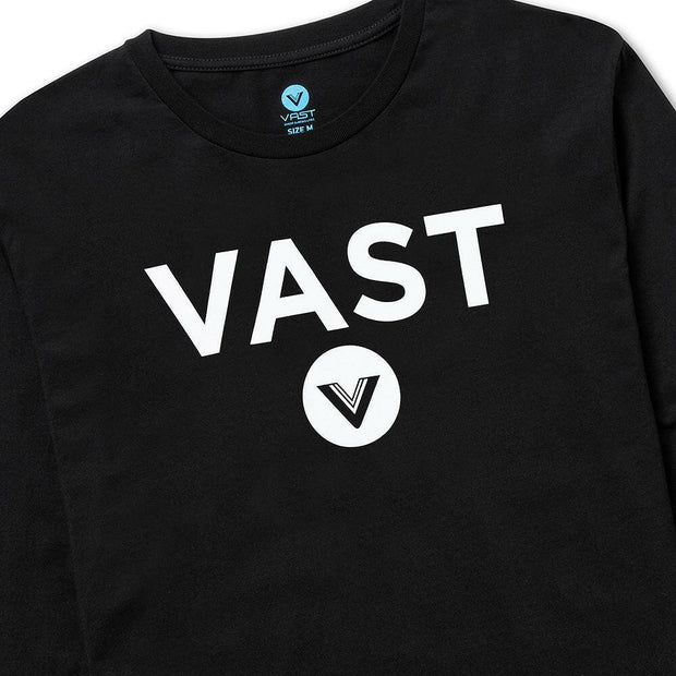 Vast Logo L/S Tee - Black