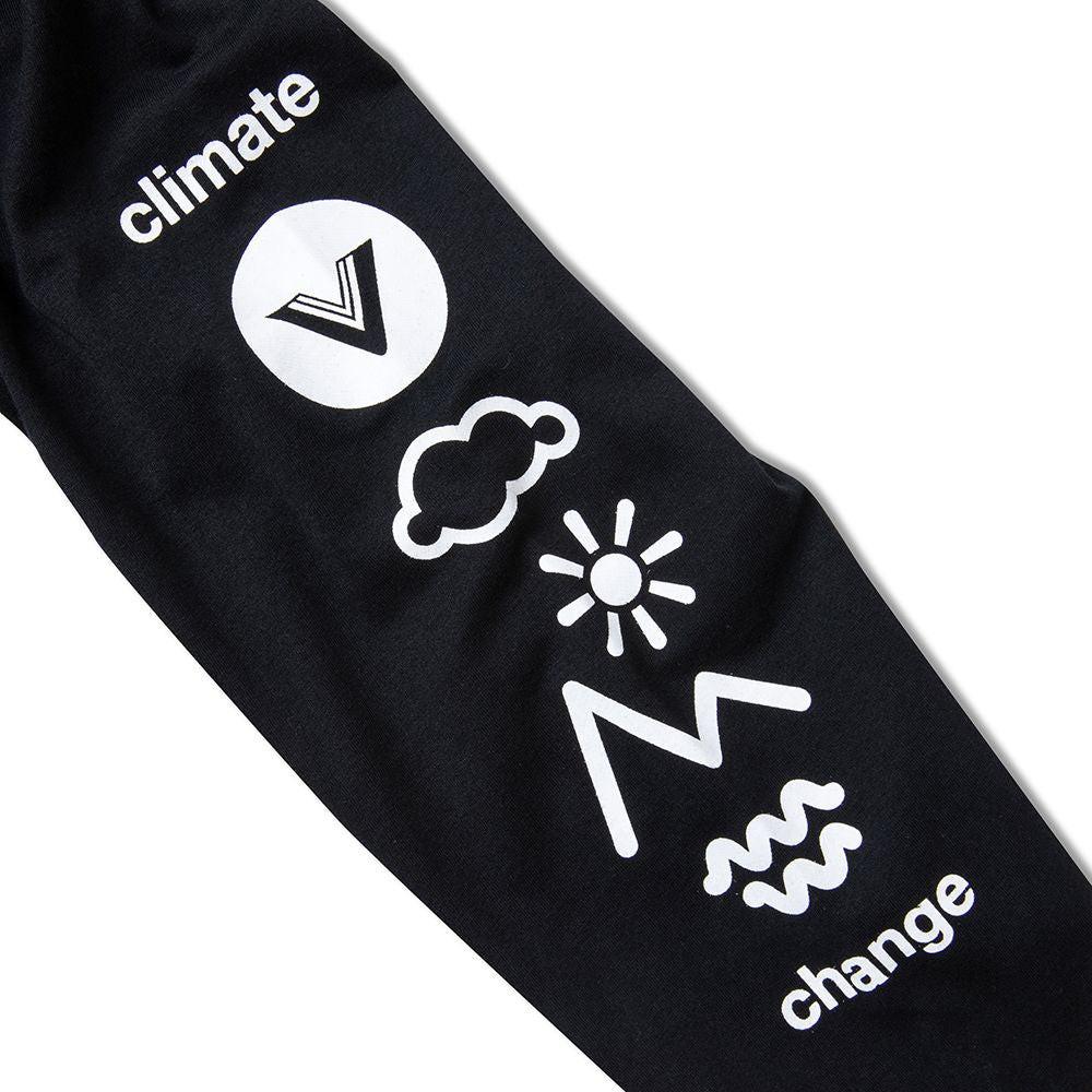 VAST Logo 長袖大學T - 黑色