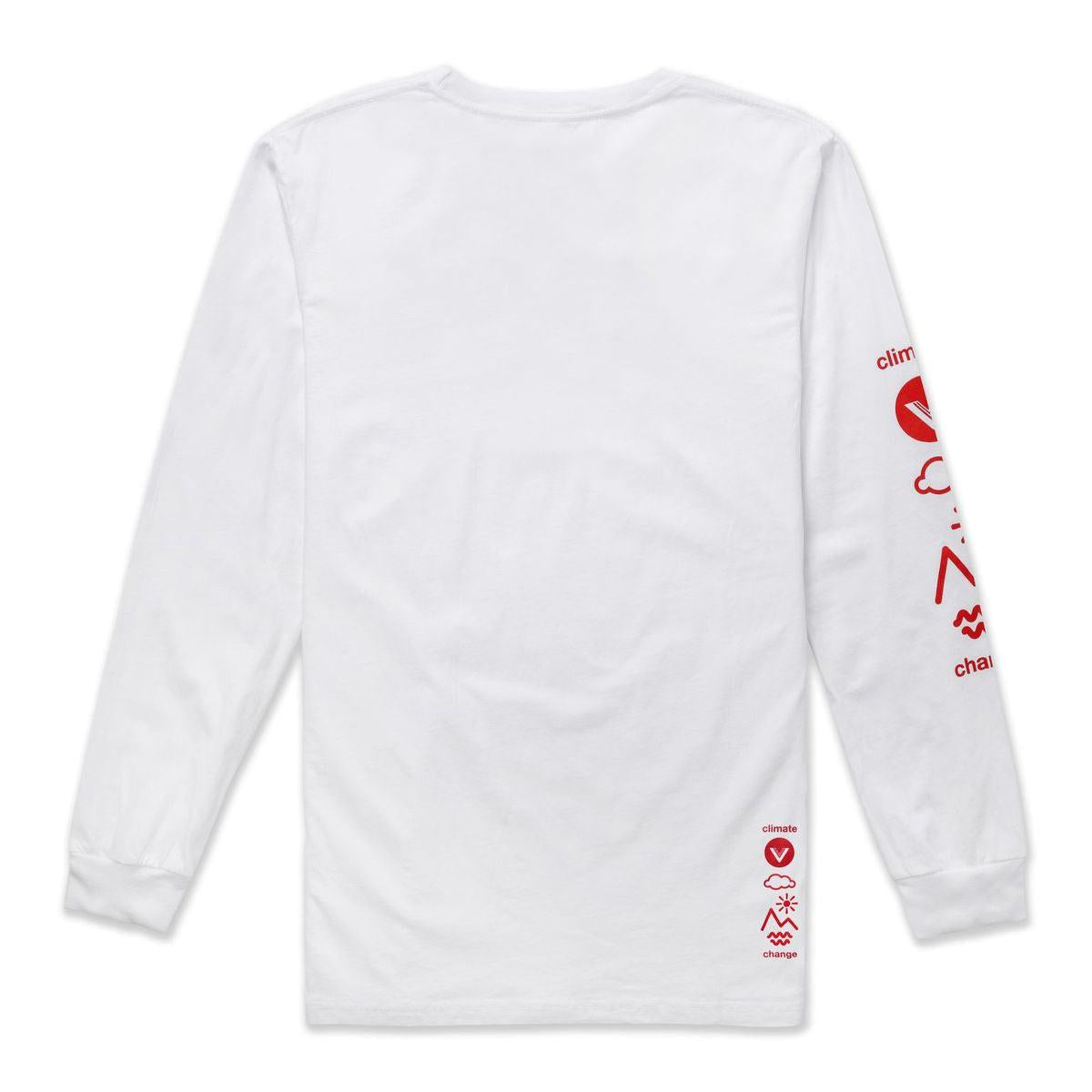 VAST Logo 長袖大學T - 白色