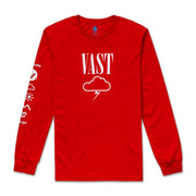 Vast Thundercloud L/S Tee - Red