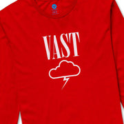 Vast Thundercloud L/S Tee - Red