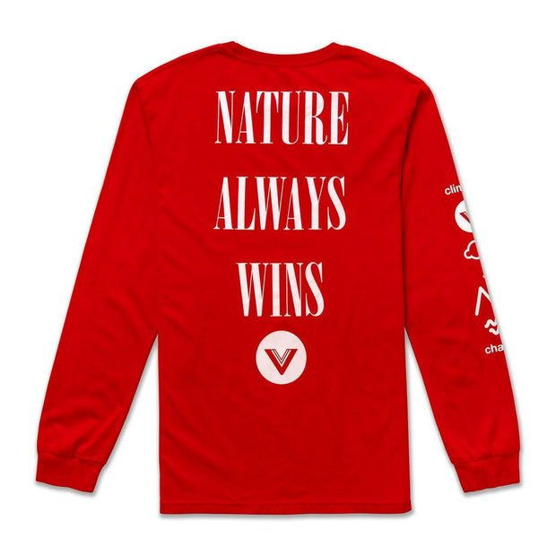 Vast Thundercloud L/S Tee - Red