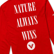 Vast Thundercloud L/S Tee - Red