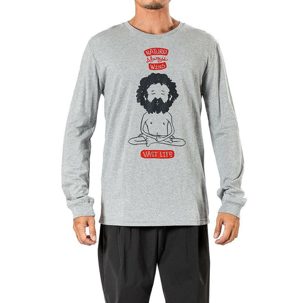 Vast Yogi N.A.W L/S Tee - Grey