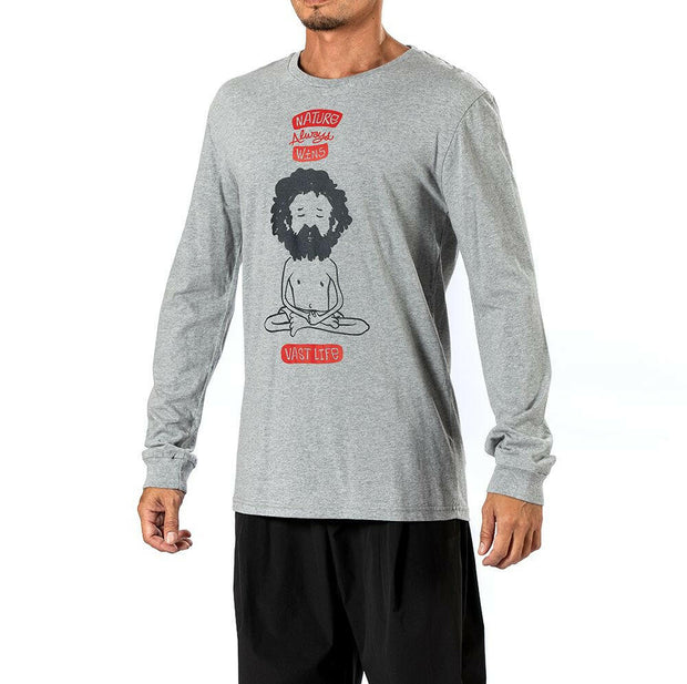 Vast Yogi N.A.W L/S Tee - Grey