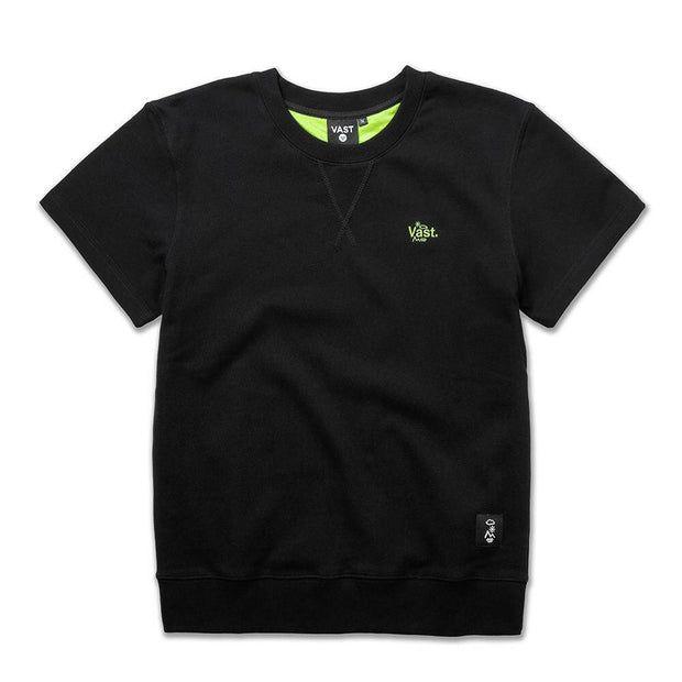 Vast Elements Collegiate Crew - Black