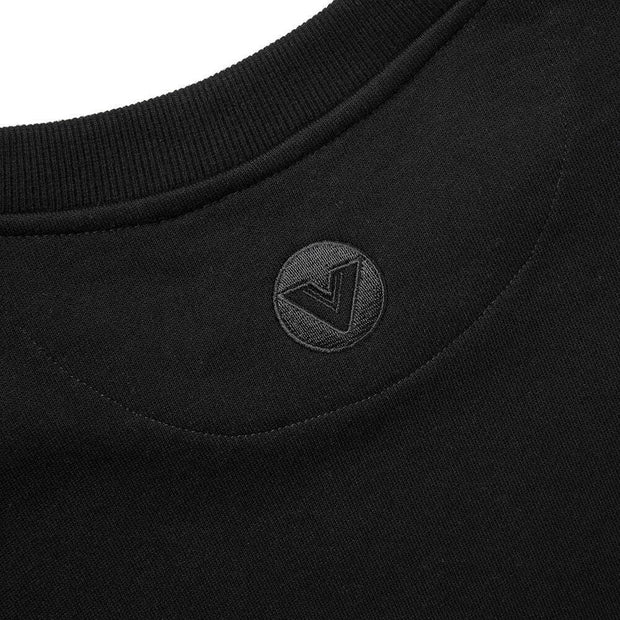 Vast Elements Collegiate Crew - Black