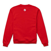 Vast Varsity Crewneck - Red