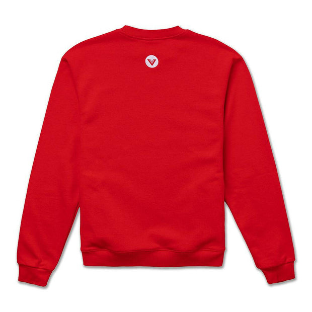 Vast Varsity Crewneck - Red